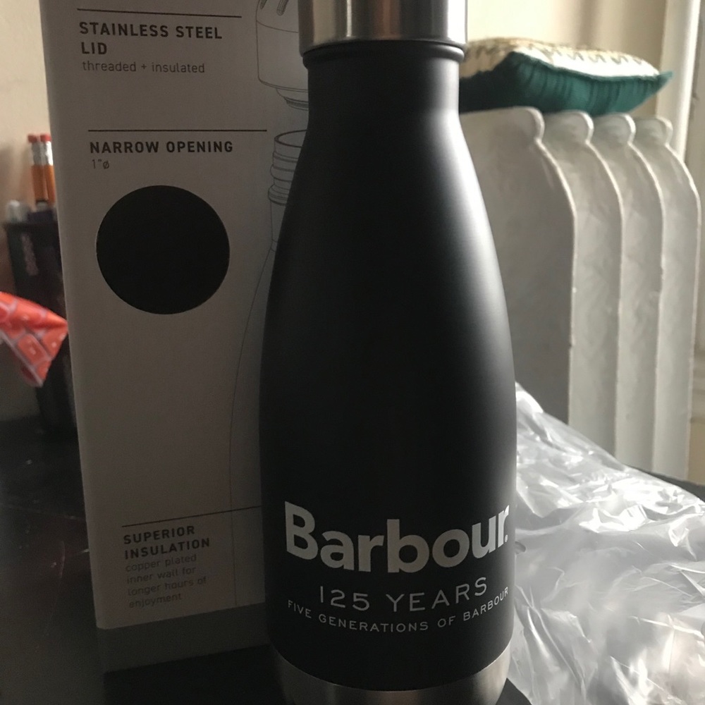 Brand New Barbour 125 Anniversary  WaterBottle